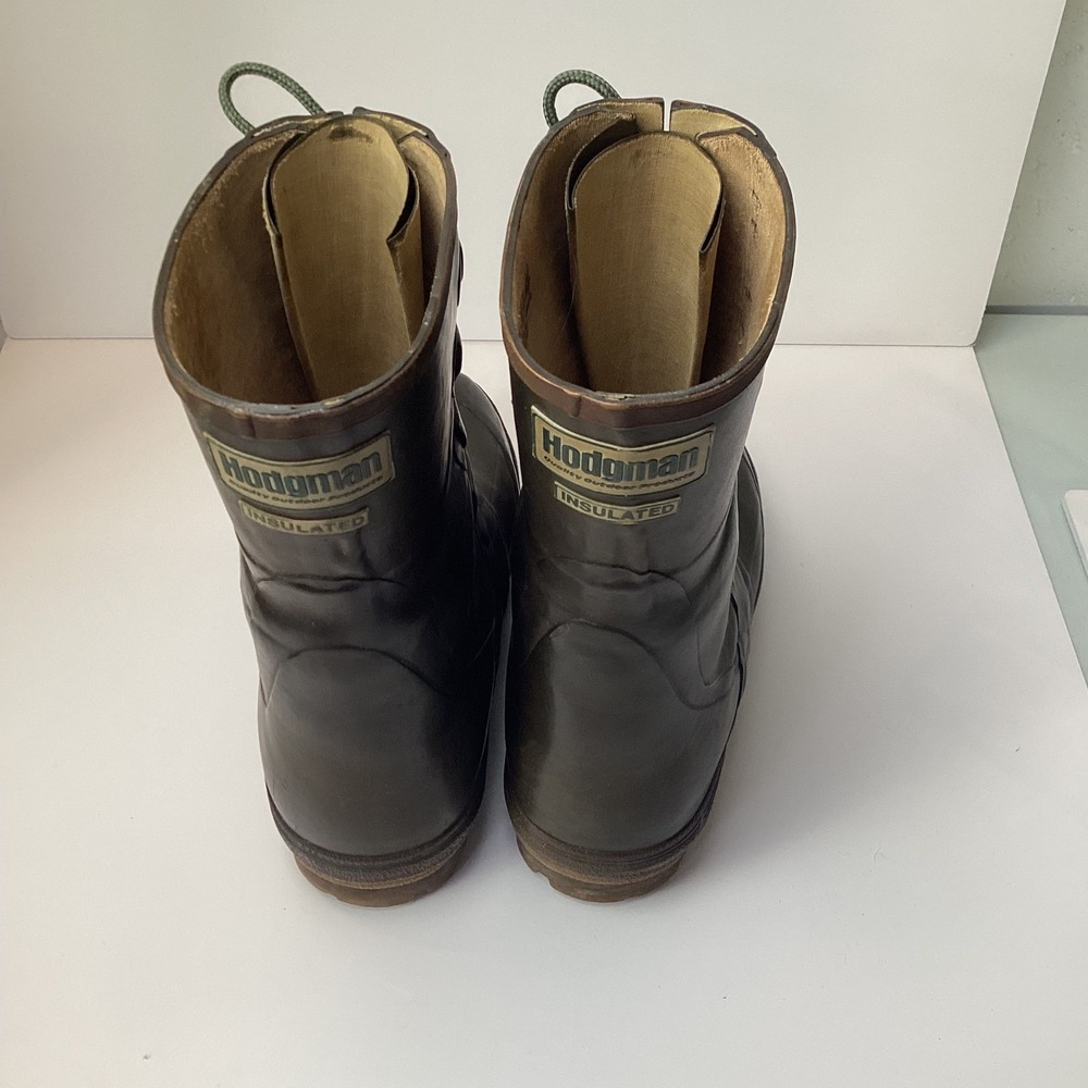Hodgman Insulated Men's Boots Hunting Fishing Steel Shank Size 7